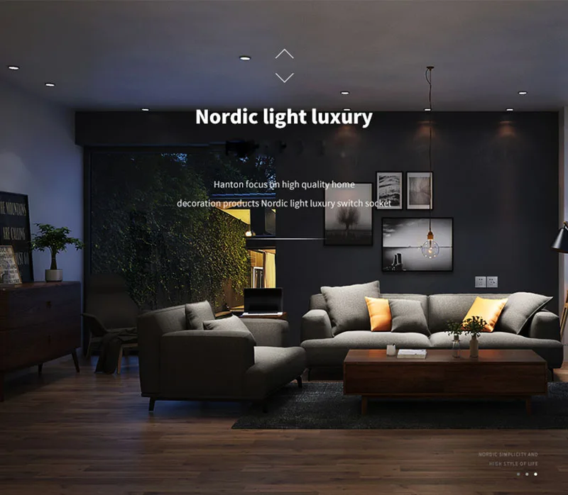 Interruptor De Luz De Alavanca De Latão