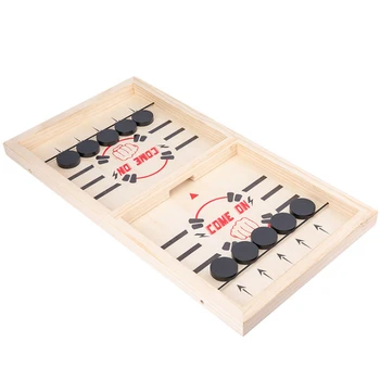 

Dropshipping Hot Sale Paced Sling Puck Winner Fun Toys For Family Child Kids Board Game Party Game Time Funny Toys Fast Hockey