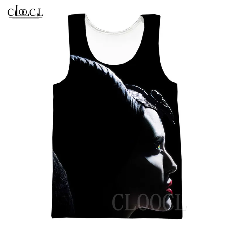 Tank Tops 7 Maleficent: Mistress of Evil, топы с 3D принтом, Мужская/женская уличная одежда, повседневная спортивная одежда без рукавов, пуловеры, модная мужская одежда - Цвет: Tank Tops 7