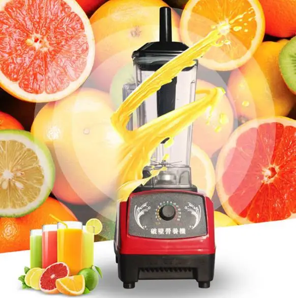 

Professional Automatic Timer Blender Mixer Juicer Fruit Food Processor Ice Smoothies Maker 2L Free Jar 2200W