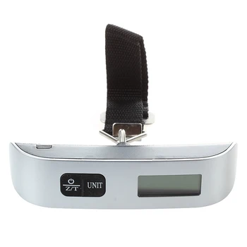 

GTBL Luggage Scale Hand Scale Hanging Scale Precision Scale Digital Thermometer 50kg/ 50g