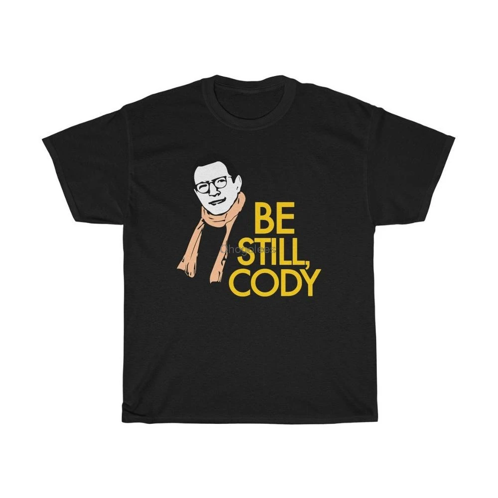 Футболка с надписью Be Still Cody The Life водные wes anderson критерион the life Королевский