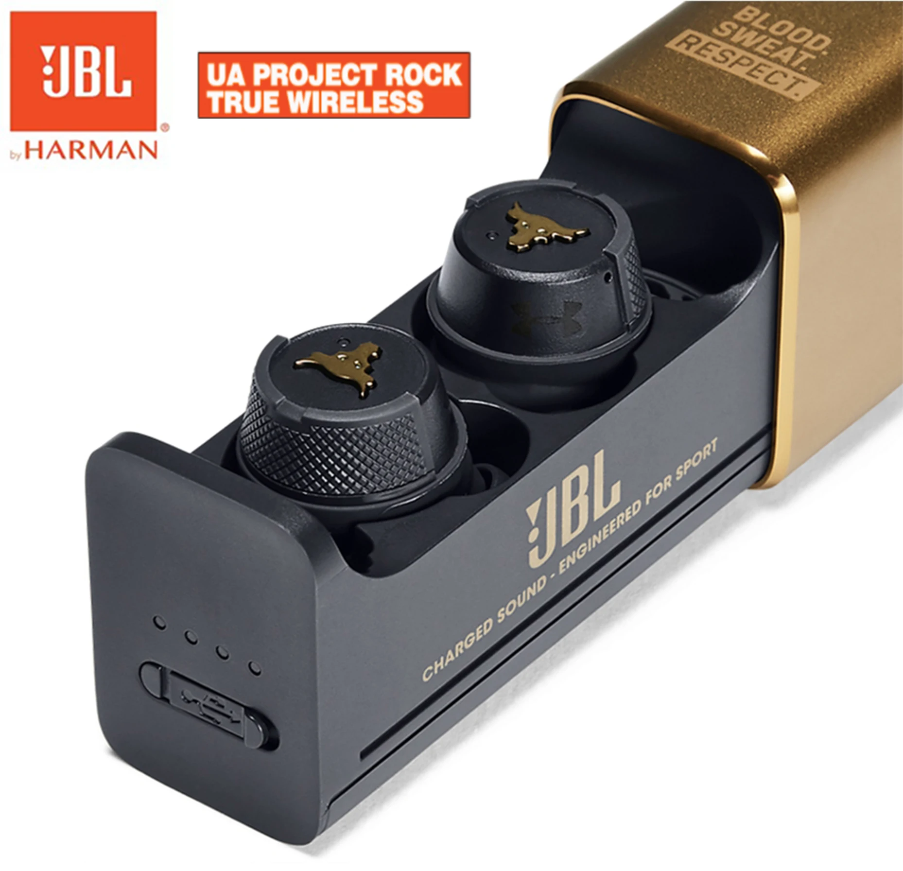 Оригинальные беспроводные Bluetooth-наушники JBL мкА Project Rock наушники-вкладыши IPX7