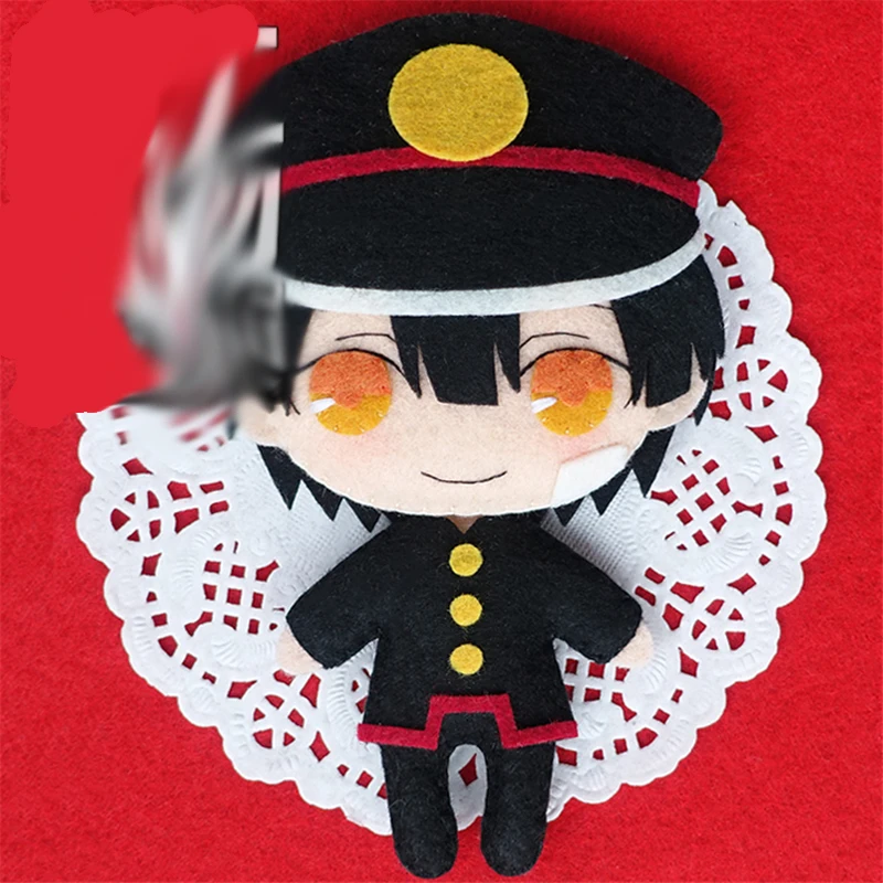 Anime-Cartoon-Q-Style-Toilet-bound-Hanako-kun-Handmade-Toy-Keychain-Bag-Cosplay-Doll-DIY-Material