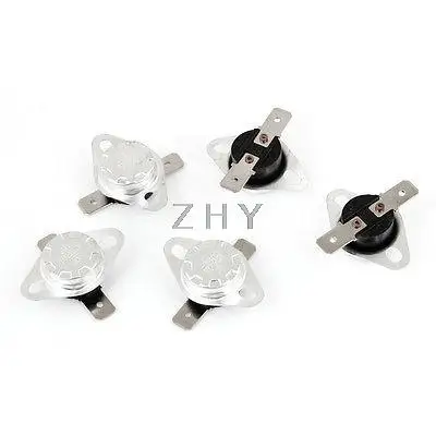 

5 Pcs KSD301 180 Celsius 356F Normal Close Temperature Controlled Switch