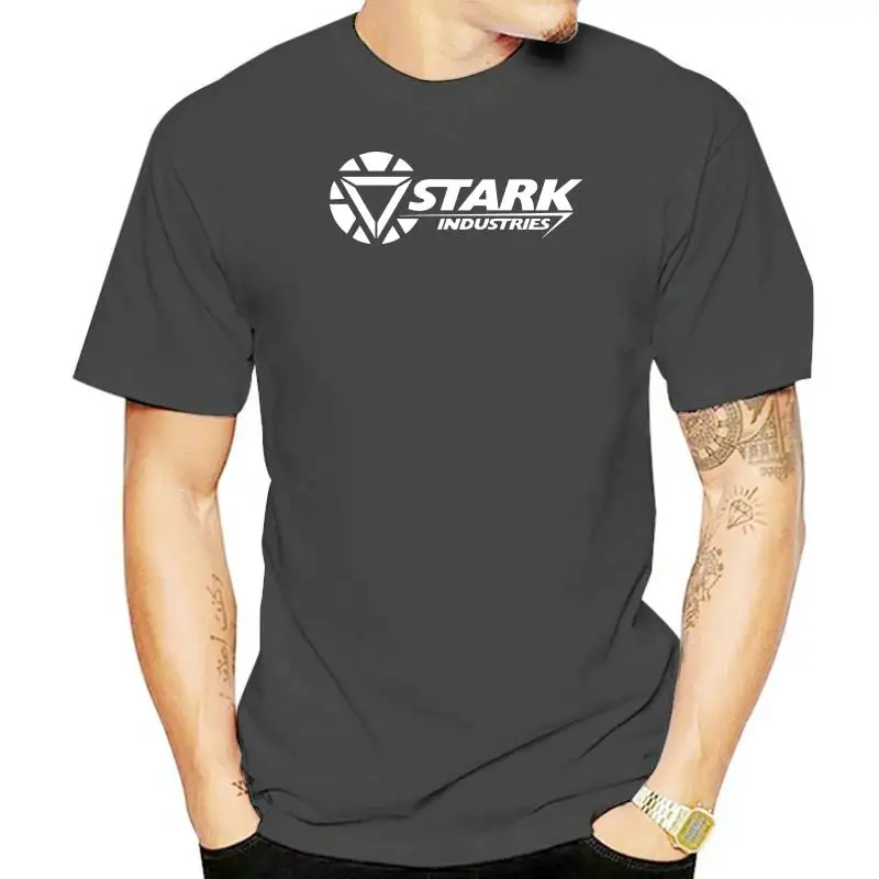 STARK INDUSTRIES  Boys TONY STARK  IRON MAN T-Shirt All Sizes 