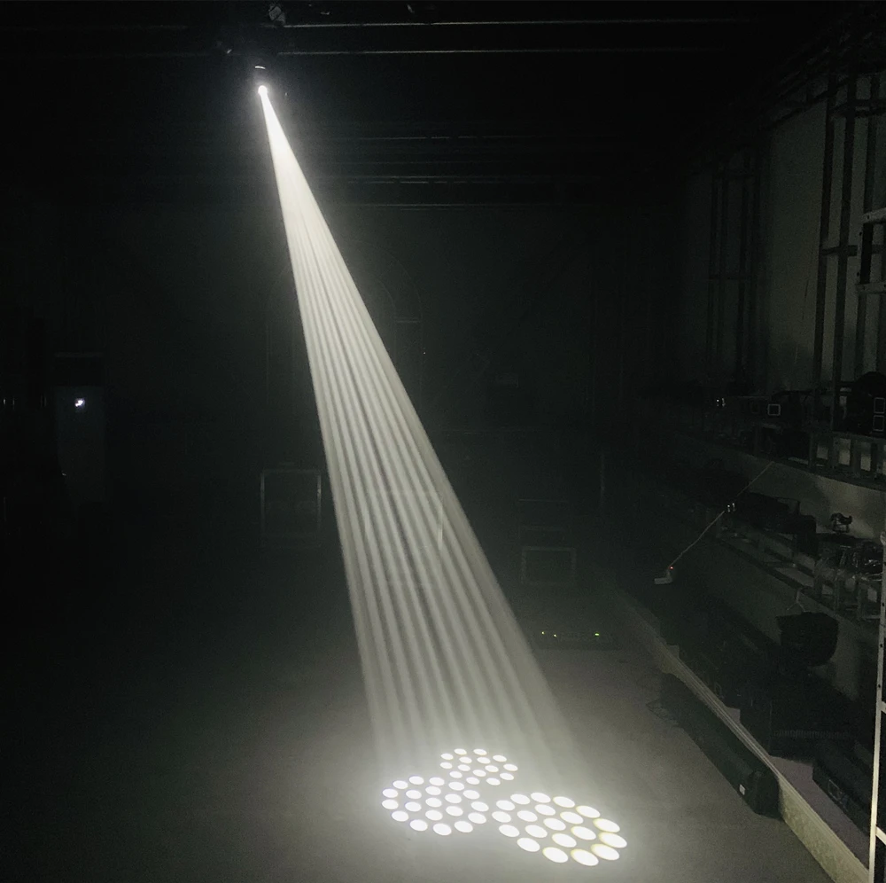 LED 미니 LED 스팟 무빙 헤드 라이트, 8 고보 및 8 컬러 휠 빔 워시, 슈퍼 브라이트 DJ 스팟 무대 효과 조명, 75W