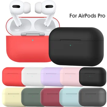

Original Case For Apple Airpods Pro Wireless Bluetooth Earphone Case Candy Color Box For AirPods Pro Air Pods 3 Hard Cute Cover