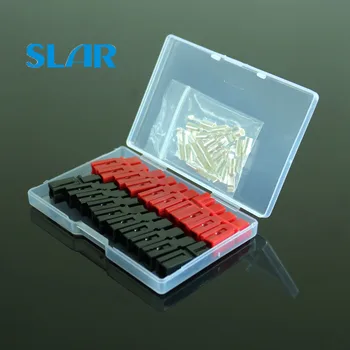 

10Pairs/Box PP30 30A Power Connector Plug Red Black Power & 20pcs Contacts For Solar Caravan Boat