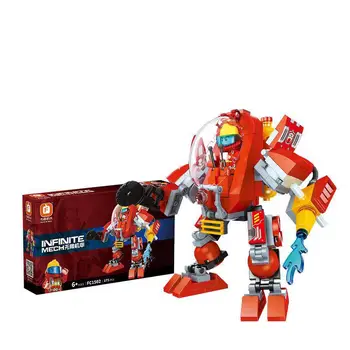 

FC1501 Infinite Mecha Creative 4 Boxes Particle Building Block Toys
