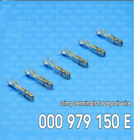 

20/28/50/100/200/500 pcs Female Crimp Terminals (Pins) For Repair Wire for Seat Tyco TE 000979150E 8K0 973 703 000 979 150 E