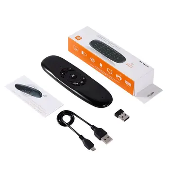 

USB Wireless Remote Control 2.4GHz Mouse with USB Receiver 3D Sense Gyroscope Motion Stick For Android Remote For Smart TV