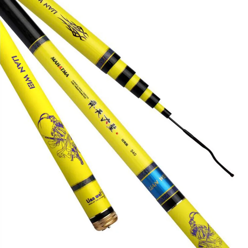 

Carbon Fiber Retractable Handheld Fishing Rod 2.7M/3M/3.6M/3.9M/4.5M/4.8M/5.4M/5.7M/6.3M/7.2M High Quality Fishing Gear