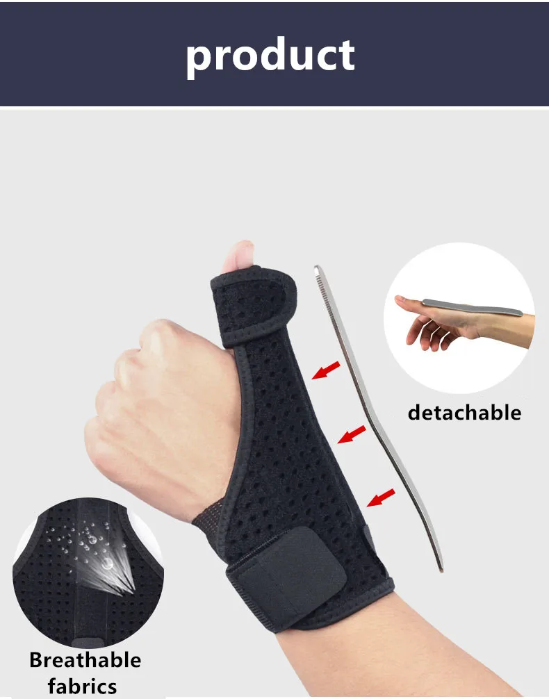 Ортопедическая рука лонгет растяжения артрит Bracer пояс Carpal тоннель Напульсник для запястья повязки