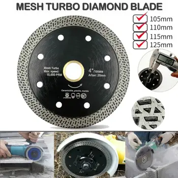 

105/110/115/125mm Cutting Disk Diamond Saw Blade Disc Porcelain Tile Ceramic Granite Marble Cutting Blades For Angle Grinder