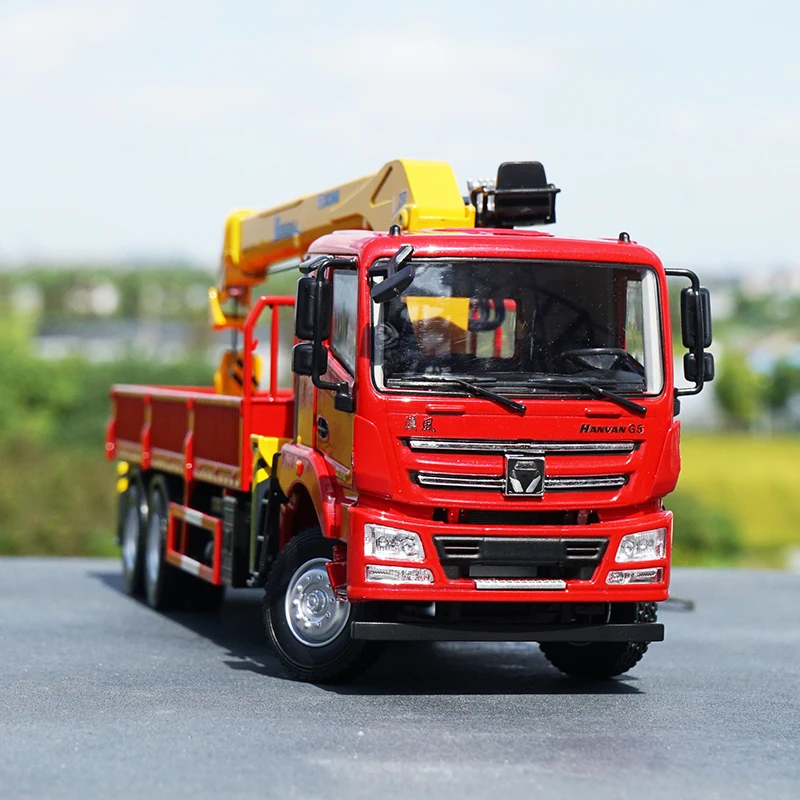 

Оригинальная фабрика Xcmg 1:35 литый под давлением интегрированный грузовик монтируемый кран Модель, цинковый сплав грузовик кран Масштаб модели игрушка подарок