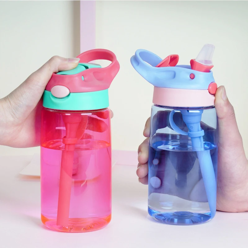 Пластиковые бутылки для воды яркие цвета креативные детские бутылочки кормления