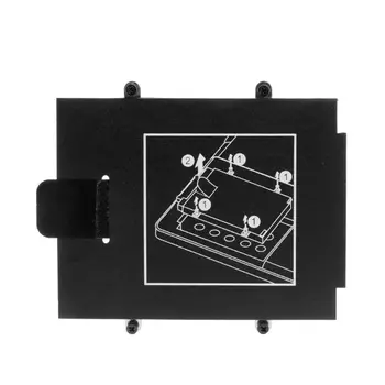 

HDD Caddy Bracket Hard Drive Cover Adapter SSD Connector Laptop Accessory Screw for hp 9470M 9480M WXTB
