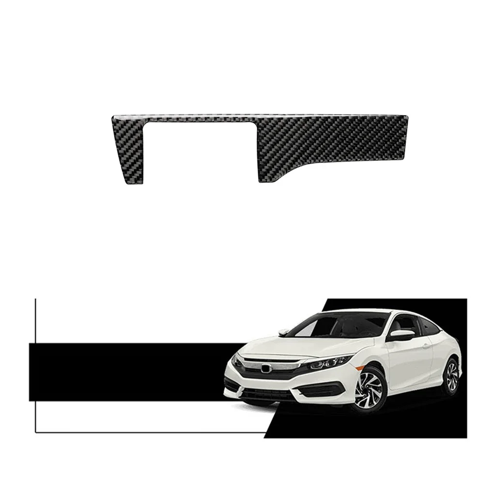 Замена для Honda Civic 10th Gen- переключатель панели фар автомобиля накладка из углеродного волокна декор