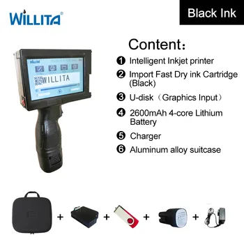 

Free shipping hand jet printer variable data printing machine handjet printer handheld inkjet printer