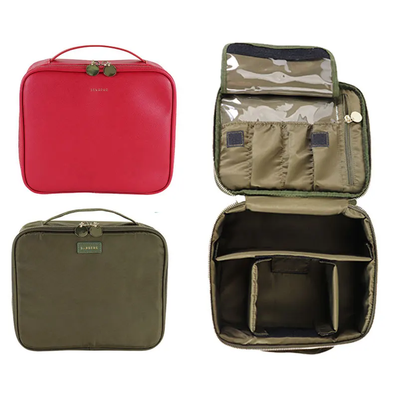 

2019 Cosmetic Case Customizable Large Capacity Multi-Compartment Hand Underwear Storgage Bag Essential Oil Cosmetics Pouch Bag O