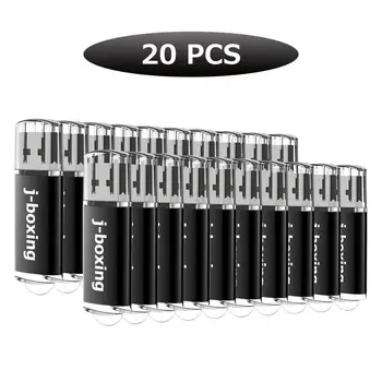 

Bulk Thumb Drives 256MB Flash Drive Pack of 20 Jump Drives,Small Capacity 256 MB USB 2.0 Memory Stick Multipack Pendrives Black