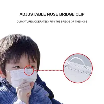 

50/100PCS Children's PM2.5 Masks 3-layer Disposable Civilian Mask Ordinary Safety Protective Masks New