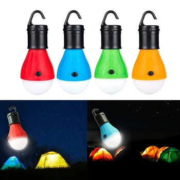 

Portable Emergency Camping Tent Light Outdoor Camping Light Bulb Hanging Lamp Camping Lantern Bulb Work Light Camping Light LED