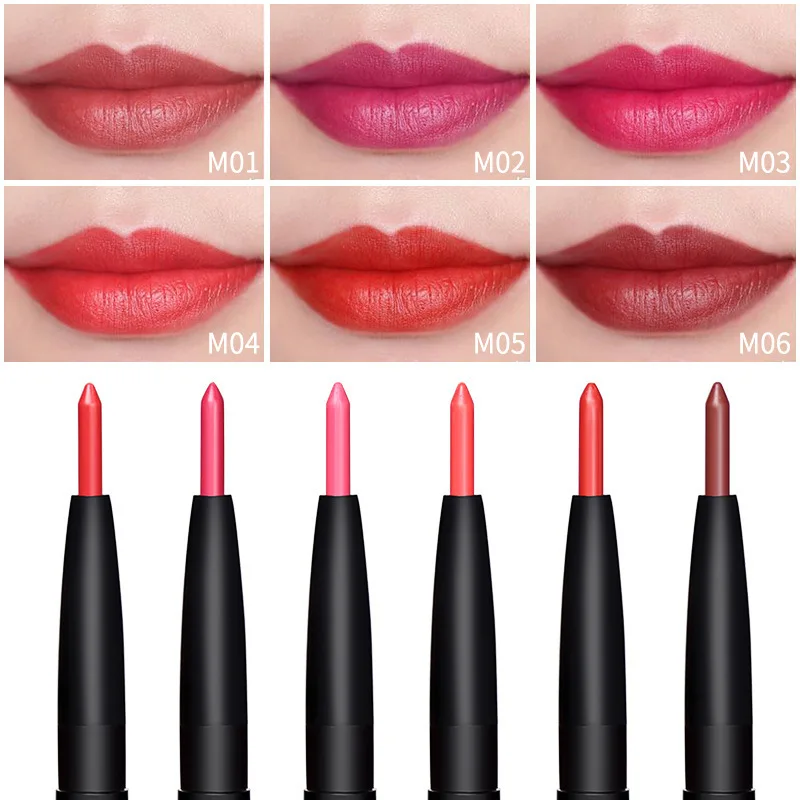 

Lip Liner Pen Moisturizing Does Not Fade Matte Lip Line Lipstick Pen Makeup Lip Pencil Wholesale