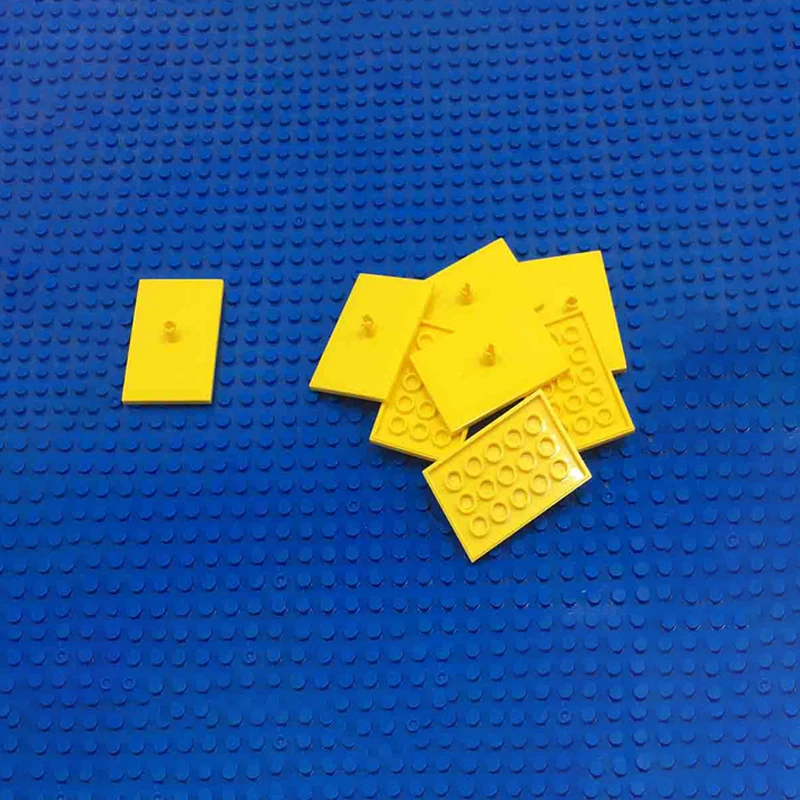 10 шт./лот покрытие поезда пластина 3x5 Кирпич Строительные блоки MOC детали игрушки