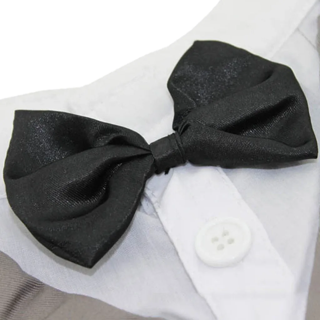Pet Puppy Dog Clothes Costume Tuxedo Wedding Suit for Large Medium Small#X8