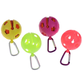 

1pc Golf Ball Protective Cover Soft Silicone Waist Holder Sleeve Storage Bag Keyring Golfing Accessories For Single Golf Ball
