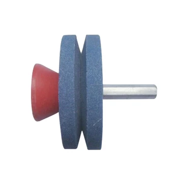 

1Pcs Lawn Mower Sharpener Faster Blade Sharpener Lawn Mower Universal Grinding Rotary Drill Cuts Lawnmower Blade Sharpener blue