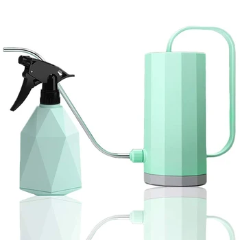 

Plant Watering Can, Liter Long Spout Watering Can for House Plants, Succulents and Flowers, with 600 ML Plant Green