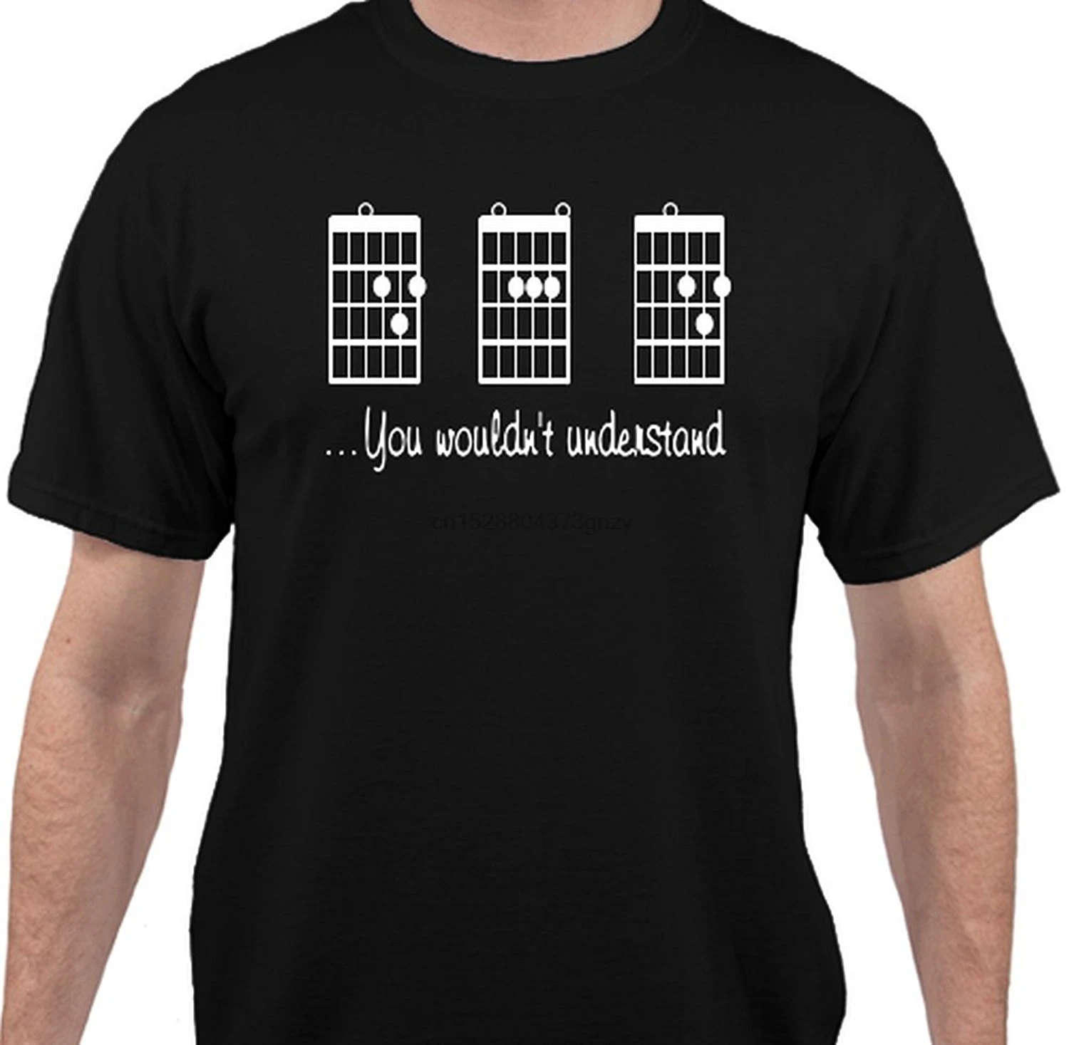 T Shirt Shop Short Men F Chord Dad Funny Guitar Musician Unisex O-Neck Fashion 2017 Tees2019 fashionable Brand 252%cotton Printe |