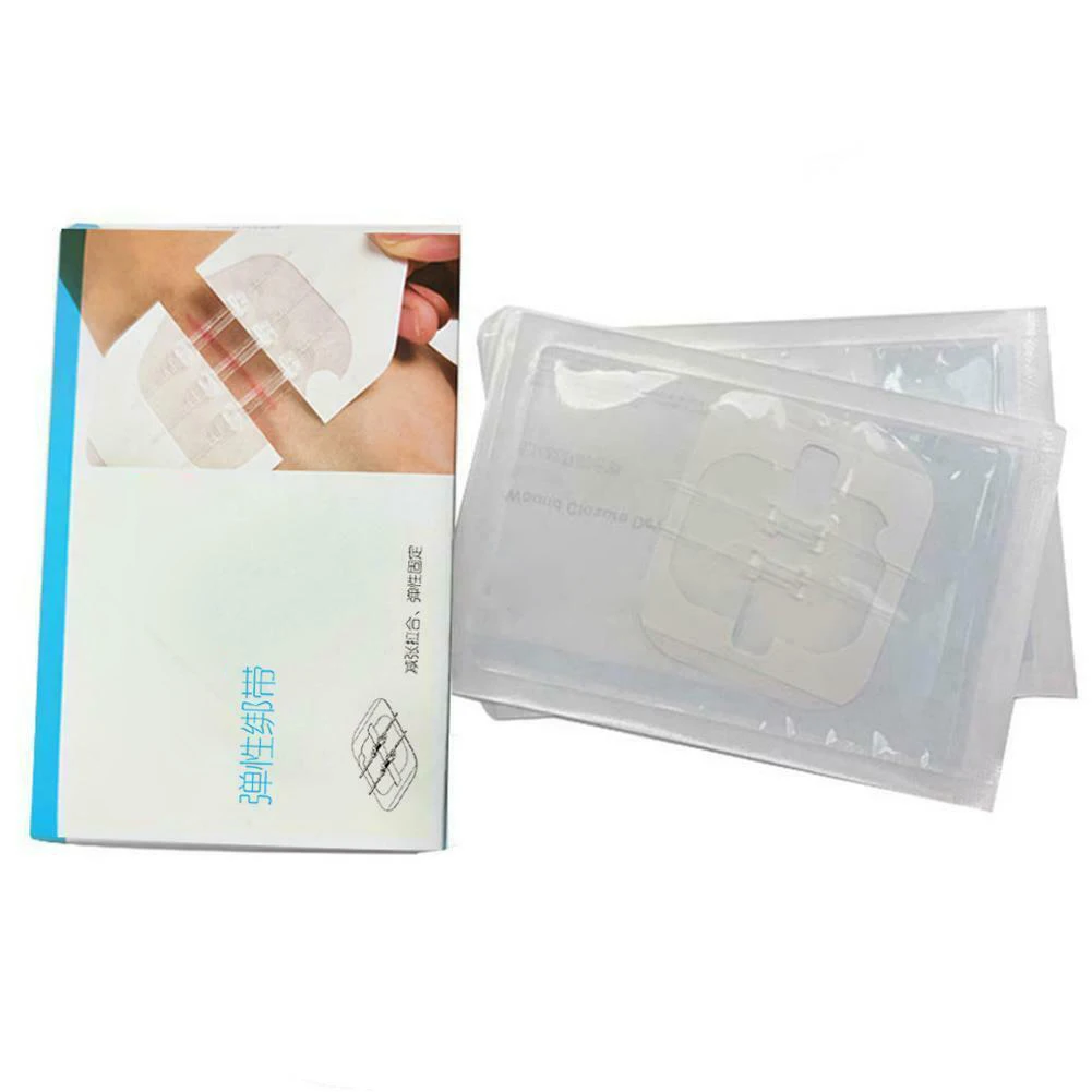 2/4/12 PCS Zipper Band-Aid Suture Fast Stitch 7x6cm Personal Health Care Braces & Supports TK-ing | Красота и здоровье