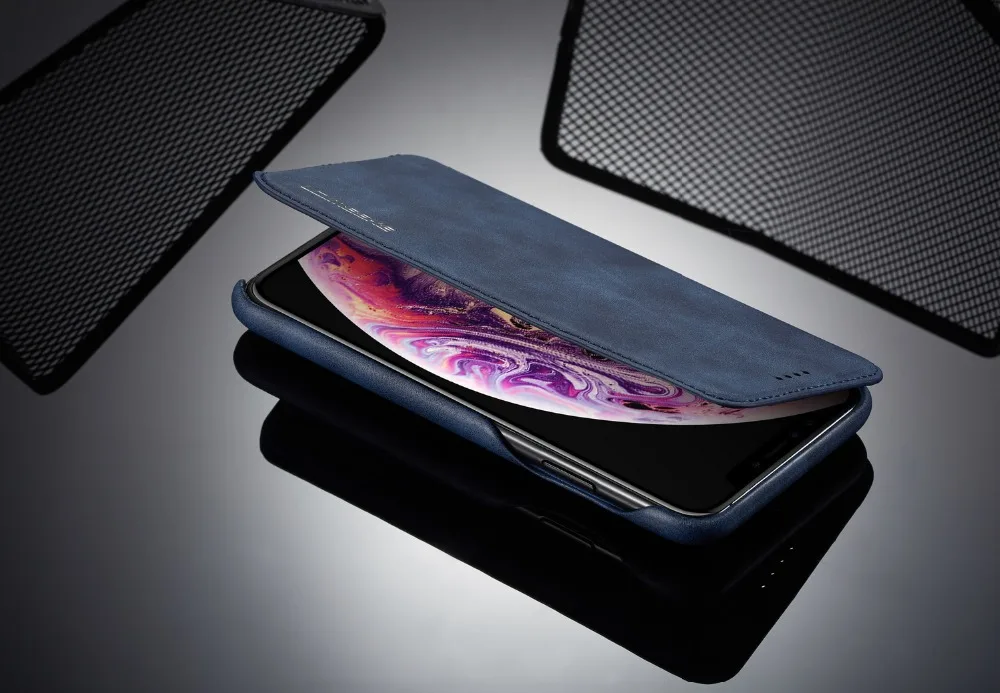 Роскошный кожаный флип-чехол для iPhone 11 Pro Max 11 Pro, жесткий слот для карт ПК, кожаный чехол для iPhone XS Max XR XS X 7 8 6 6S Plus