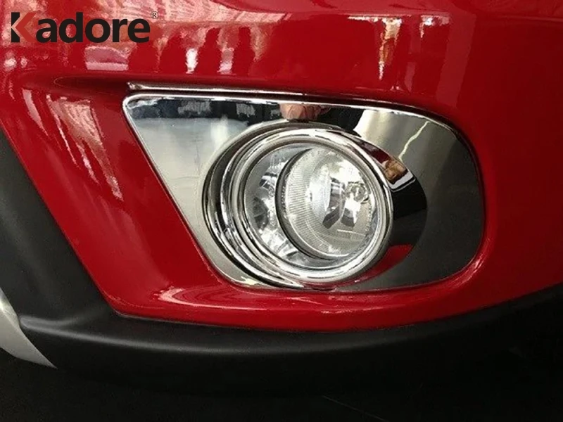 Для Dodge Journey 2013 2014 ABS хромированный передний противотуманный светильник накладка