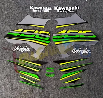 

For KAWASAKI NINJA 400 NINJA400 2018 2019 2020 Motorcycle 3D ADESIVI Sticker Decal Emblem Protection Tank Pad Cas Cap