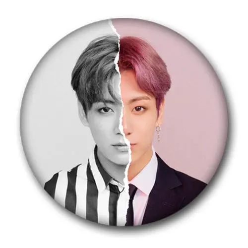 KPOP Bangtan Boy Enamel Pin Lapel Pins For Backpack Metal Badge Brooch Kpop Accessories Clothes for Fans - Цвет: 10