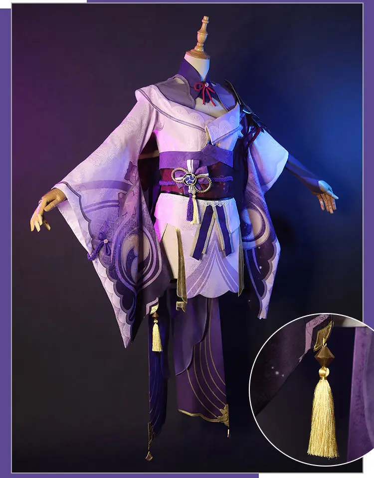 old lady costume Game Genshin Impact Raiden Shogun Cosplay Costume Baal Wig Shoes Cosplay Costume Sexy Women Kimono Dress Uniform Party RolePlay pirate costume women