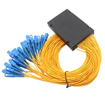 

SC/UPC Cassette 1 point 32 Optical splitter Carrier-grade quality Uniform light distribution Good stability Low loss Splitter