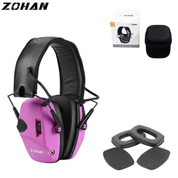 

ZoHan Tactical Hunting Earmuffs Hearing Protection Replacement Ear Cup Electronic Adjustable Noise Reduction