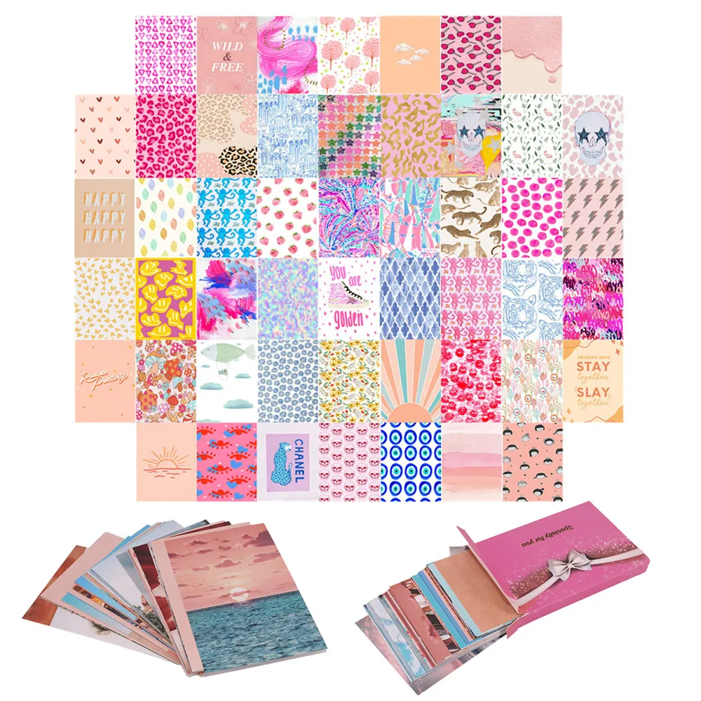 Чехлы с абстрактным рисунком в стиле аниме 50 шт. | Дом и сад