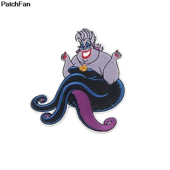 

20pcs/lot A3171 Cartoon Octopus Iron On Patch Clothing Diy Embroidered Applique Sew On Patches Fabric Badge Apparel Patchwork
