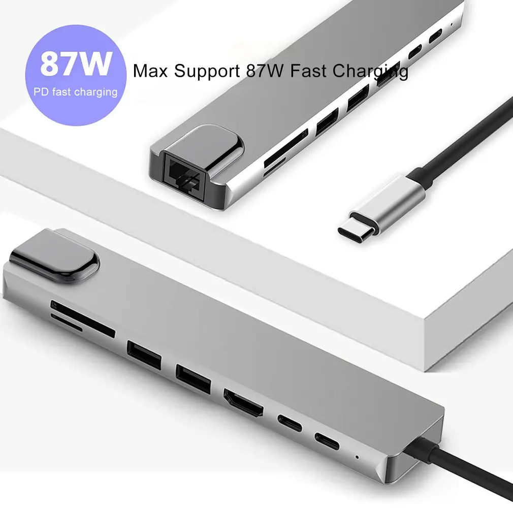 3 в 1 концентратор Tpye-C к Micro USB 3,0 2,0 HDMI Thunderbolt сплиттер адаптер совместимый для MacBook Pro для samsung