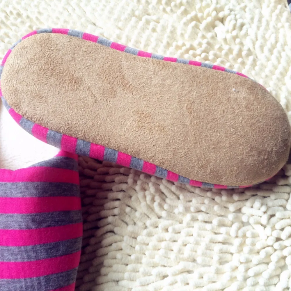 Men-Indoor-Slippers-Cotton-Short-Plush-Striped-Mens-Spring-Autumn-Home-Flat-Shoes-Slip-On-Soft