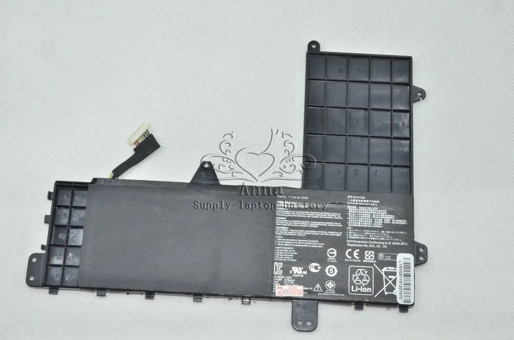 JIGU 7.6V 32WH Original Laptop Battery B21N1506 For ASUS For EeeBook E502M  E502MA E502MS E502SA For VivoBook E502NA|Laptop Batteries|