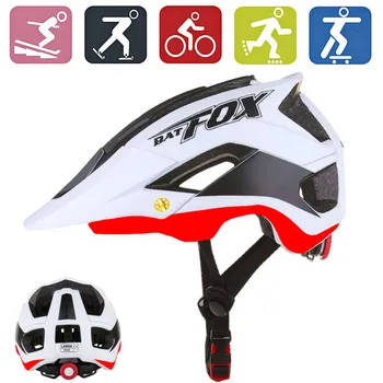 

2019 Men Women MTB Mountain Bike Helmet Matte Black White Bicycle Helmet Cycling Helmet Capacete Da Bicicleta 12 Colors