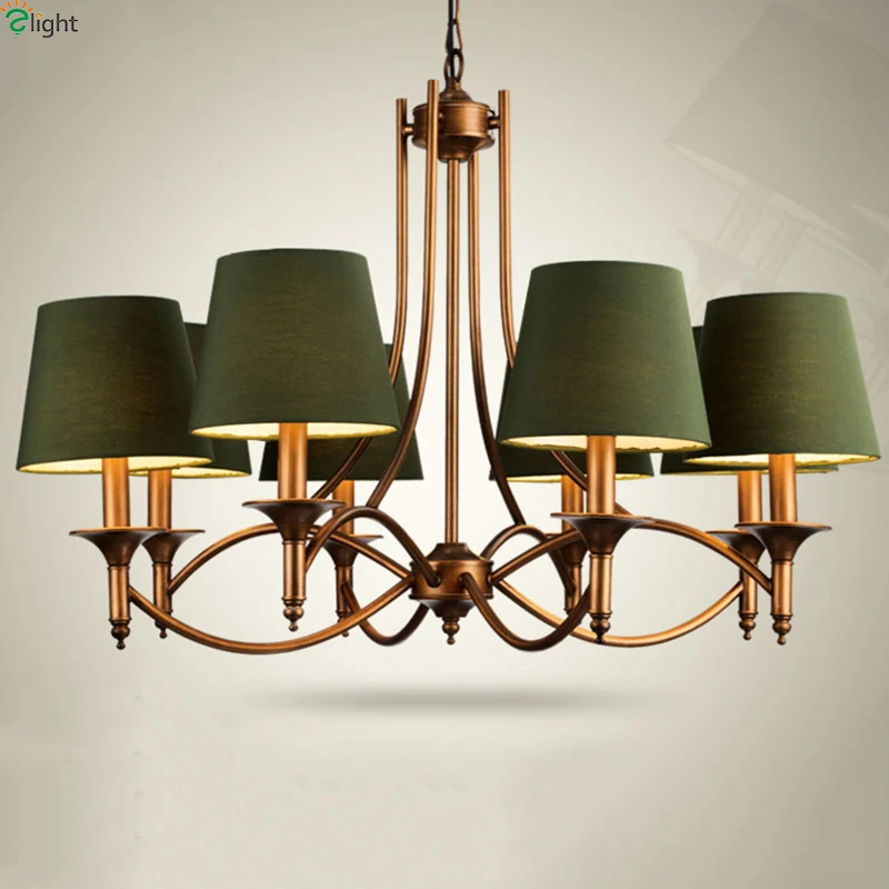 Modern Bronze Led Pendant Lights Living Room Led Pendant Chandelier Lighting Dining Room Suspension Light Bedroom Hanging Lamp afbeelding